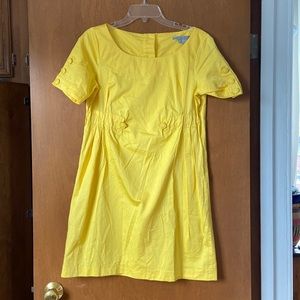 Zara Woman vintage inspired yellow dress